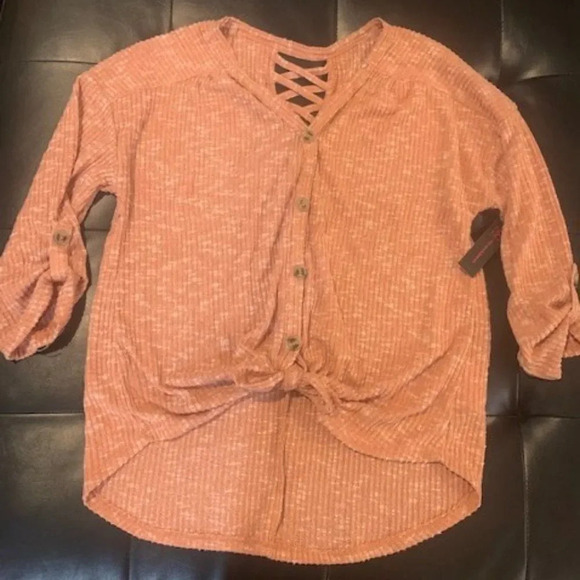 Orange hi/low top L NWT‎ - Picture 1 of 3
